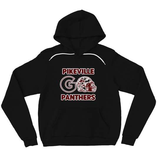 Go Pikeville Panthers Football Helmet Hoodie (No-Zip/Pullover)