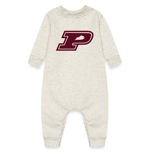 Pikeville Baby Fleece One Piece - heather oatmeal